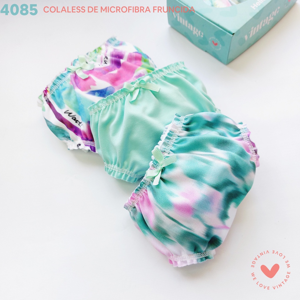 PACK X 3 COLALES MICROFIBRA FRUNCIDA