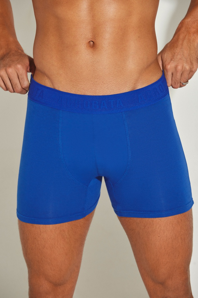 PACK X3 BOXERS ALGODÓN &amp; LYCRA MONOCROMO 