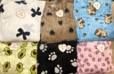 INV.  PIJAMA TERRENAL SOFT PELUCHE ESTAMPADO ACANALADO - 6019