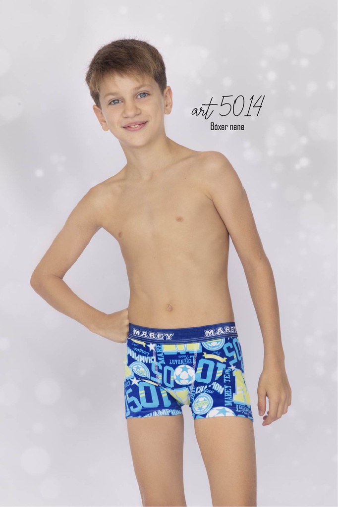 BOXER NIÑO ALG Y LYCRA "CHAMPIONS"