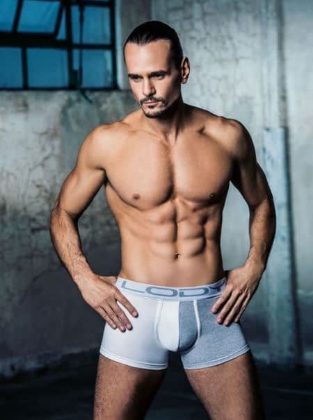 OFERTON! - BOXER ALGODON Y LYCRA COMBINADO CON COLLARETA