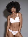 CONJUNTO DE MICROFIBRA Y PUNTILLA. CORPINO PUSH UP SOFT. COLALESS