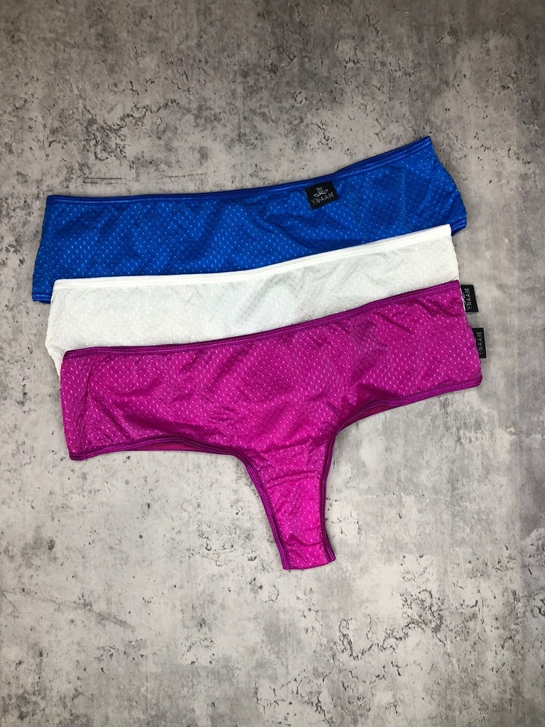 PACK CULOTELES X3 MICRO FANTASIA LISA