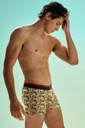 Boxer estampado &quot;Coral&quot; algodón y lycra