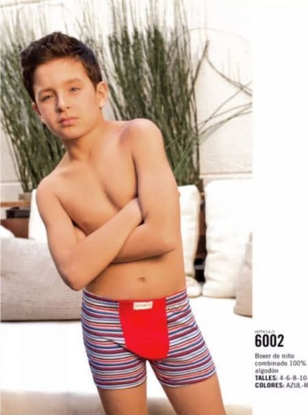 BOXER COMBINADO 100% ALGODÓN