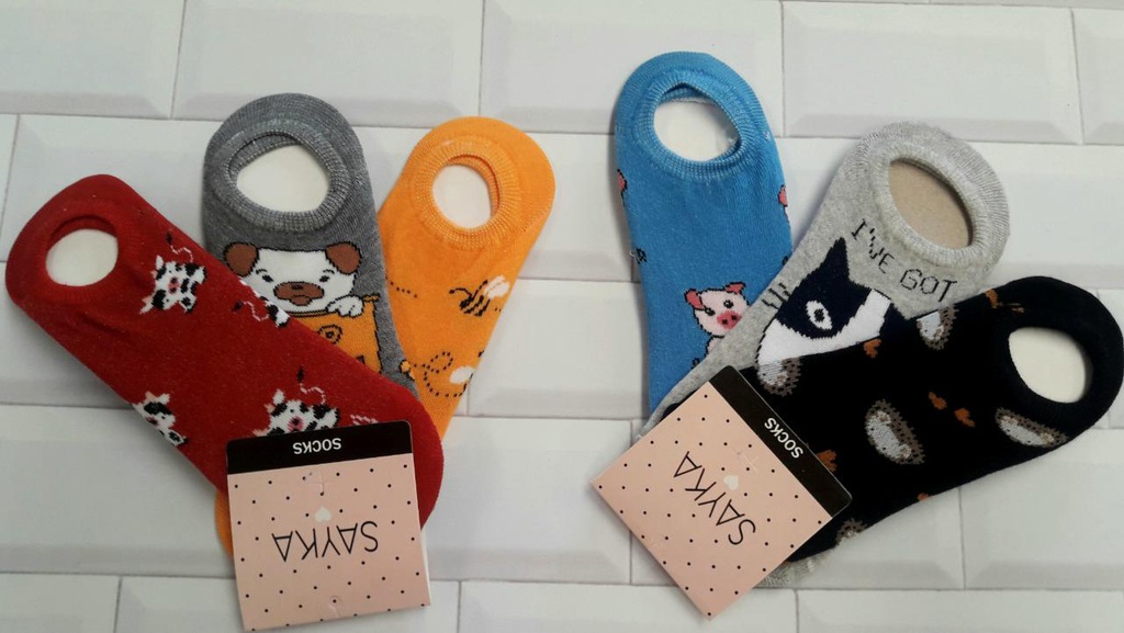 INVISIBLE DAMA ESTAMPADA PACK X 3