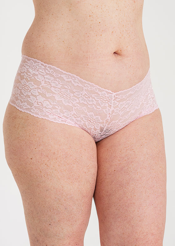 ROSA CULOTTE DE PUNTILLA LYCRA GRANDE