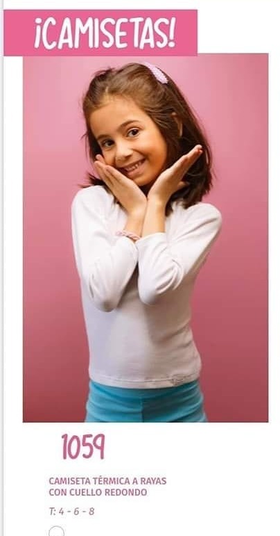 DESCUENTO 10% LIQUIDACION DE TEMPORADA! INV. CAMISETA DE NIÑOS CUELLO REDONDO TEMICA MORLEY