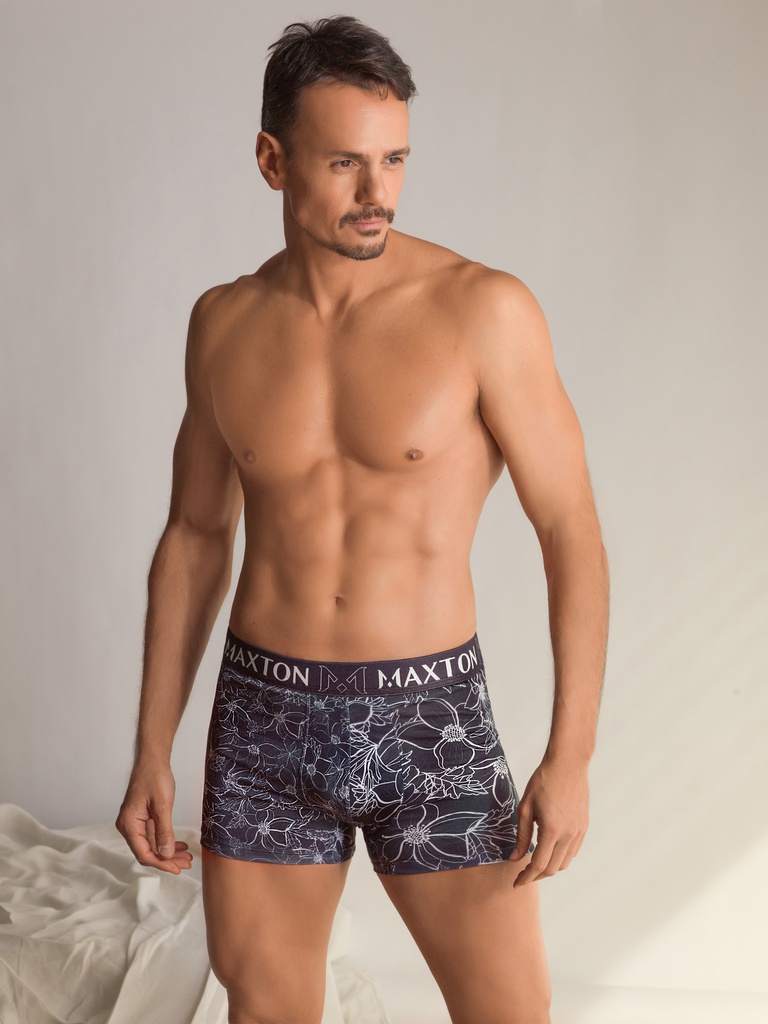 by Lody Men BOXER DE ALGODON Y LYCRA ESTAMPADO CON ELASTICO PERSONALIZADO