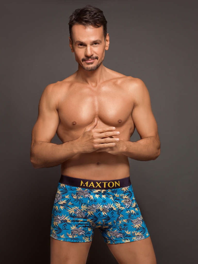 by Lody Men BOXER DE ALGODON Y LYCRA ESTAMPADO