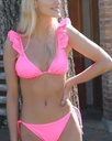 LIQUIDACION -15% DESCUENTO ! MALLA LISO TRIANG CON BRETEL VOLADO