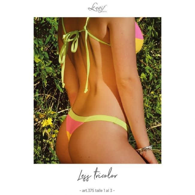 OPORTUNIDAD! - MALLA COLALES TRICOLOR C/CINTURA