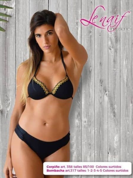 BLACK !  -15% ! MALLA VEDETINA CON FRUNCE LISA