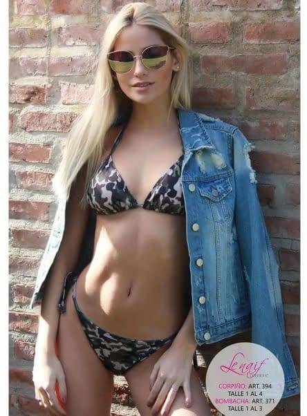 BLACK! -15% OFF !! - MALLA ESTAMPADA TAZA SOFT