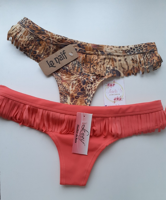 PROMO x 6 BOMBIS SURTIDAS $15000 ! MALLA COLALES CON FLECOS EN CINTURA