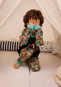  INV. PIJAMA COMBINADO DE DOS PIEZAS CON PUÑO Y ESTAMPADO "MONSTER"