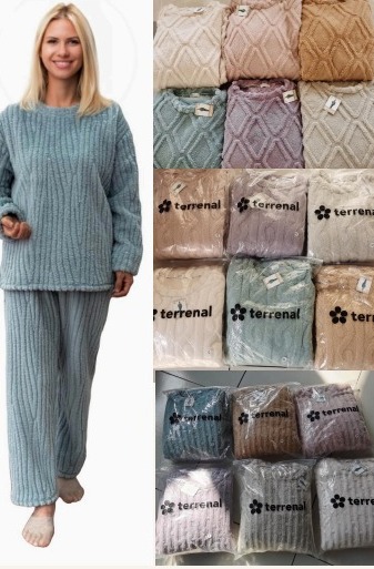 INV. PIJAMA TERRENAL SUPERSOFT PELUCHE DAMA 3D -6033