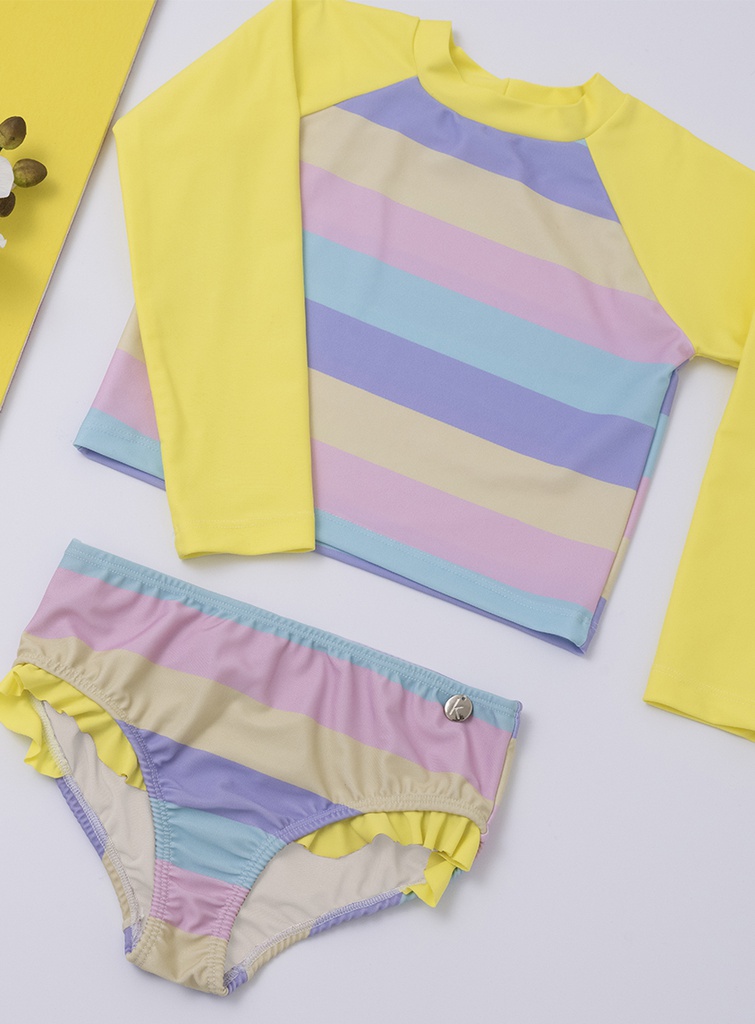 MALLA  DE NENA DOS PIEZAS