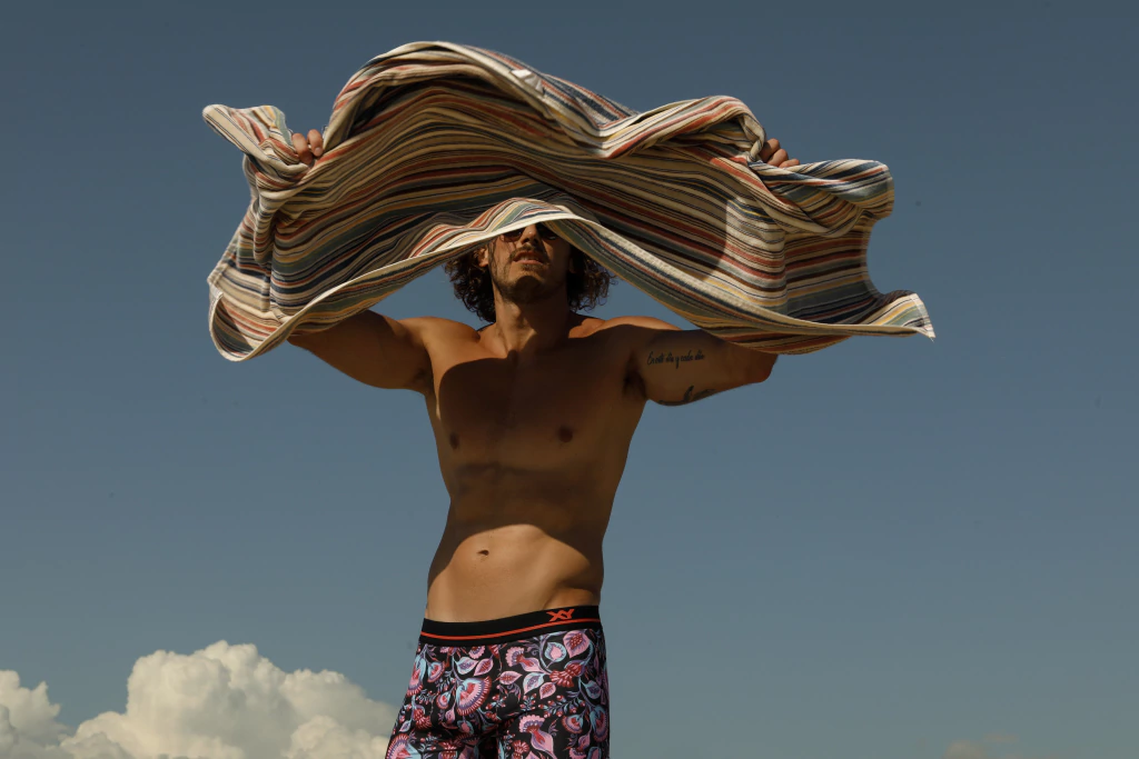 BOXER DE ALGODON ESTAMPADO "PANDORA"