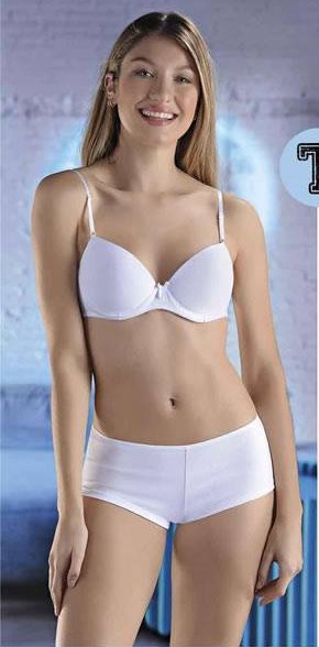 OFERTON - CONJUNTO TAZA SOFT LISO ALG. CON MINI SHORT