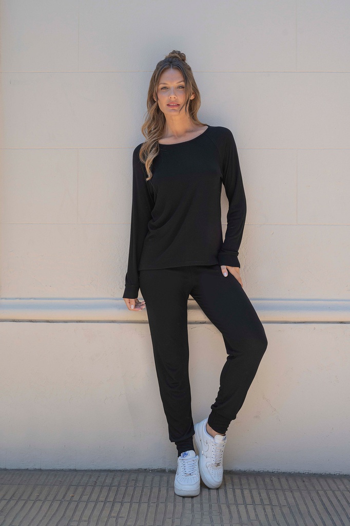   INV. PIJAMA CONJUNTO DE RIBB DE VISCOSA