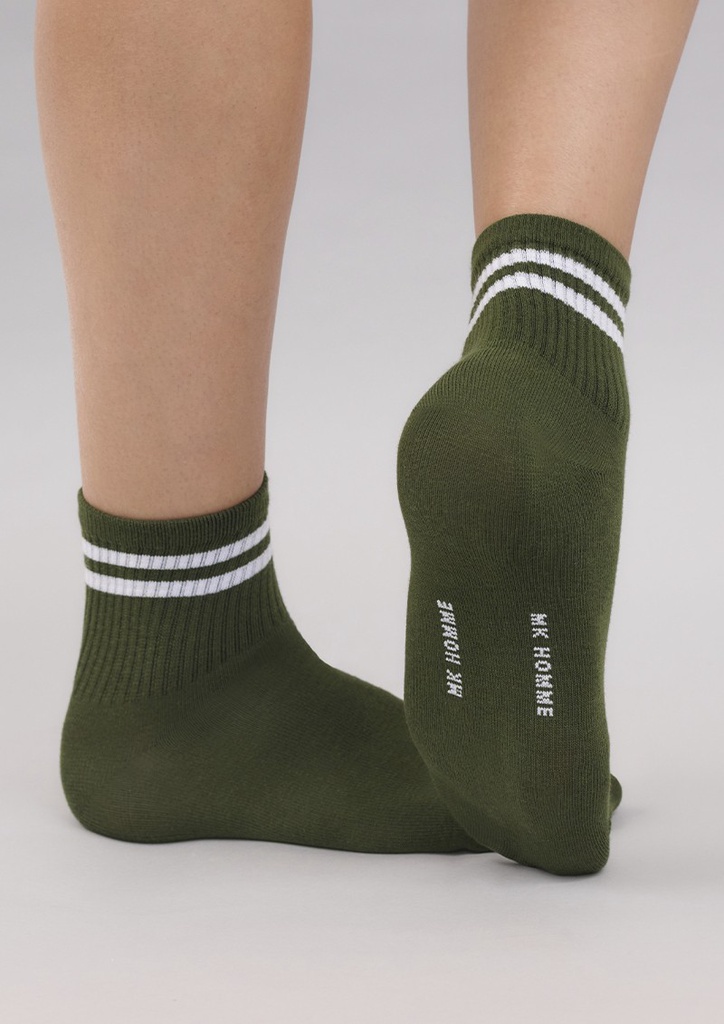 MEDIAS CAÑA CORTA TENIS DE HOMBRE "RAYE" RAYADA