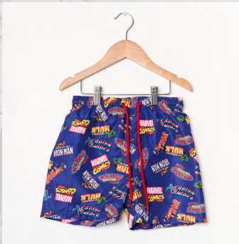 VER. SHORT DE BAÑO ESTAMPADO &quot;AVENGERS&quot;