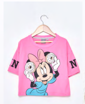 VER. REMERA PUPERA DE ALGODÓN &quot;MINNIE&quot;