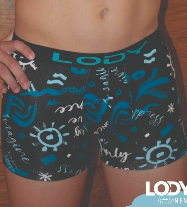 BOXER NIÑOS DE ALGODÓN LYCRA ESTAMPADO