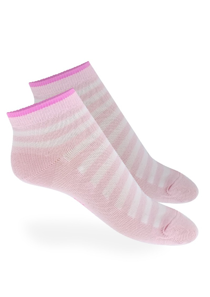 MEDIA SOQUETE DAMA RAYADA &quot;POWER STRIPES&quot;