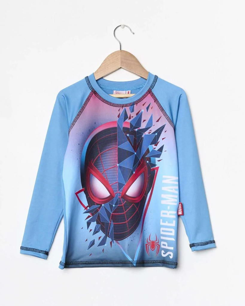 VER. REMERA CON PROTECCION UV &quot;SPIDERMAN&quot;