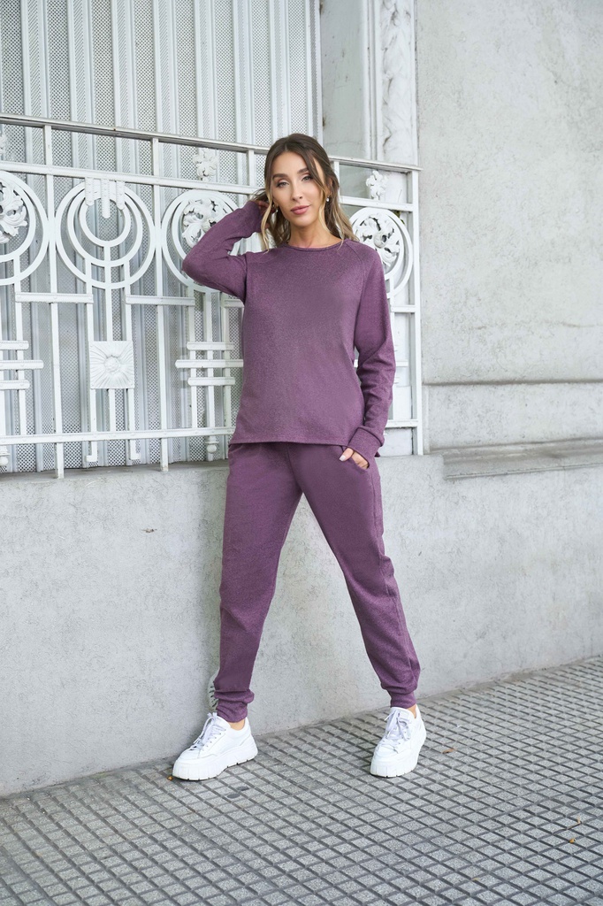  INV. CONJUNTO BUZO Y JOGGIN FRISADO LISO