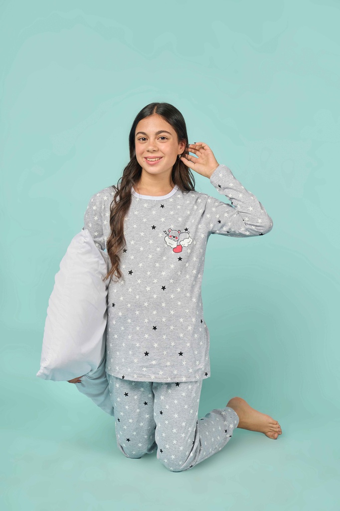 LIQUIDACION ! - INV. PIJAMA ESTAMPADO &quot;ESTRELLAS&quot;