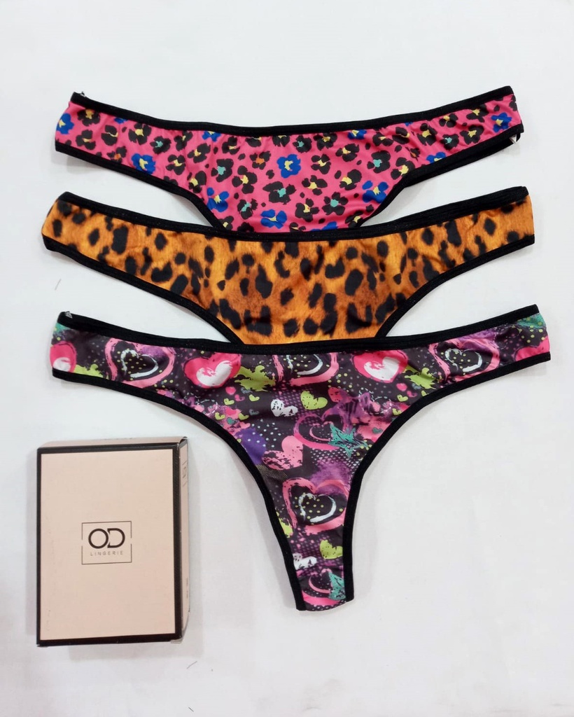 PACK X3 COLALES DE MICROFIBRA ESTAMPADA