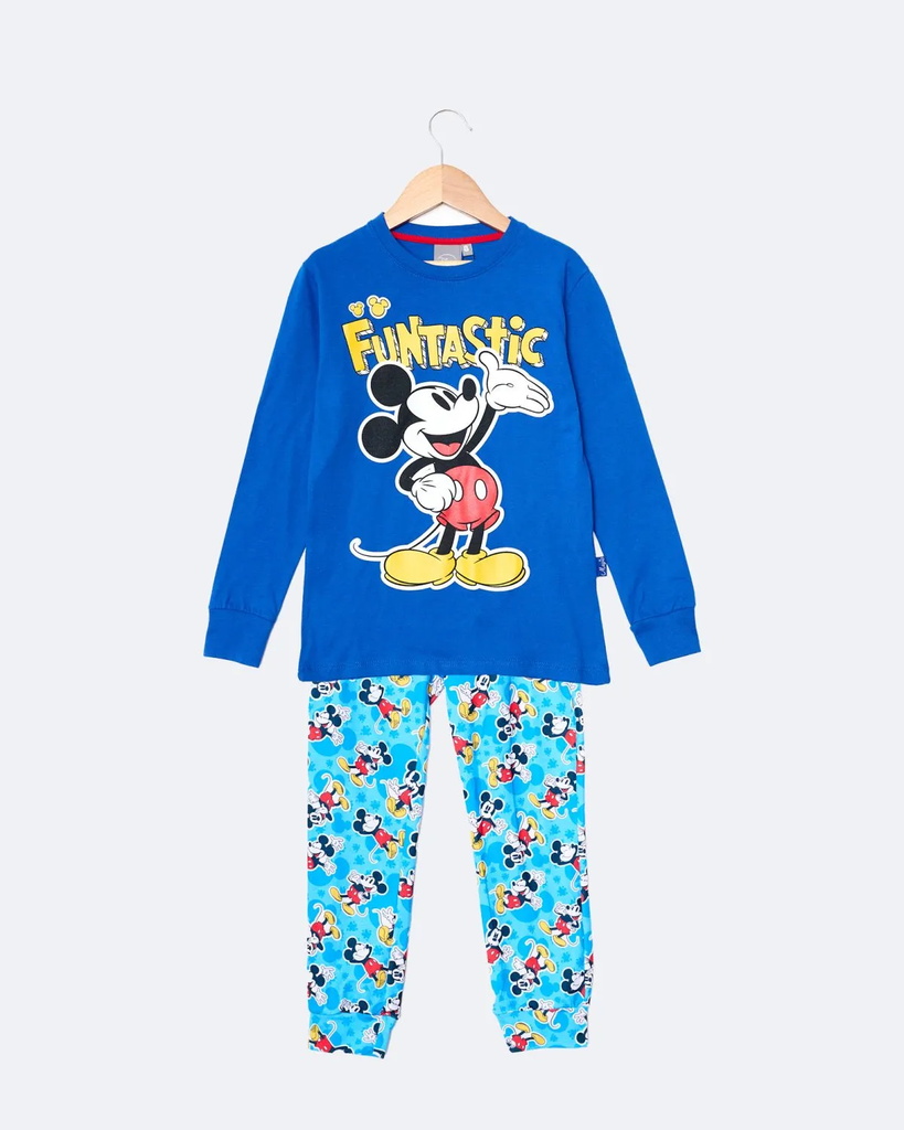  INV. PIJAMA DE ALGODÓN Y MODAL SUBLIMADO "MICKEY"