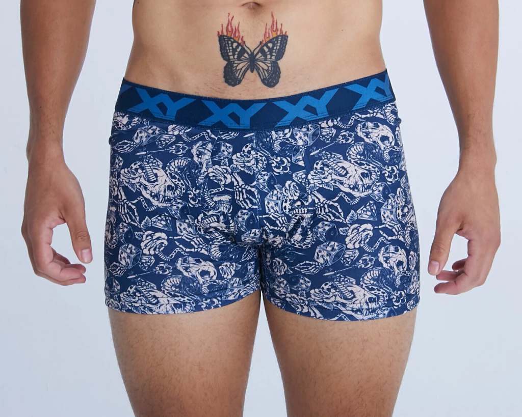 BOXER ESTAMPADO DE ALGODÓN Y LYCRA &quot;HARLEY&quot;