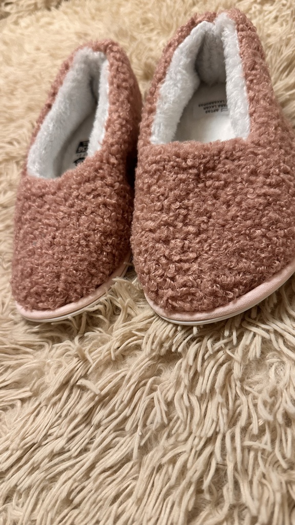  I INV. PANTUFLA CON CORDERITO aptas para lavar en lavarropas