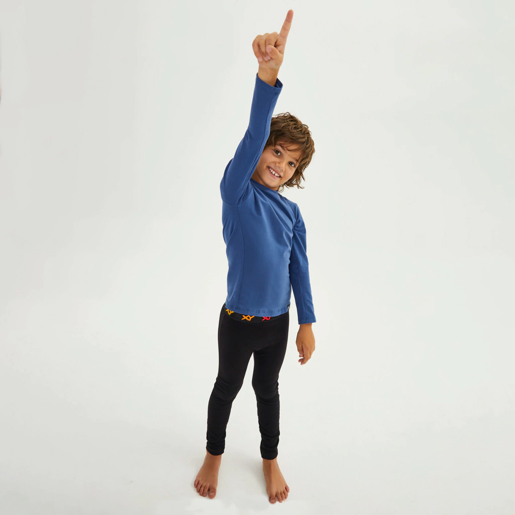 INV. CAMISETA TERMICA DE ALGODÓN Y LYCRA JUNIOR