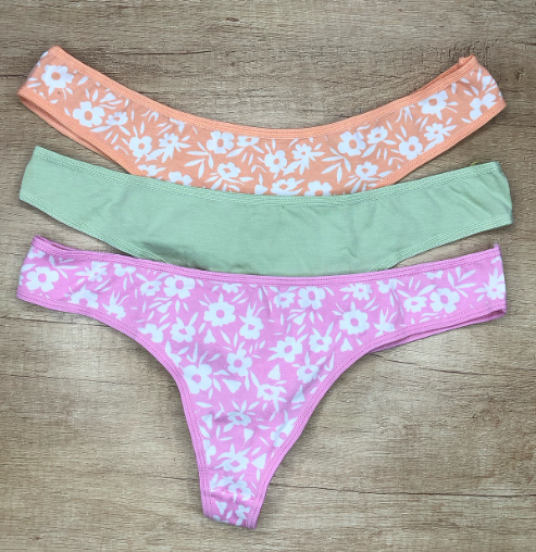 PACK X3 COLALES LISA Y ESTAMPADAS DE ALGODÓN