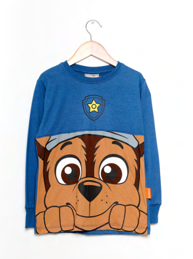 INV. REMERA DE ALGODÓN ESTAMPADA &quot;PAW PATROL&quot;