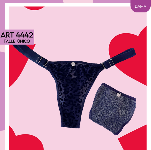 PACK X2 REGULABLE CON ELASTICO ANCHO DE TUL Y LUREX