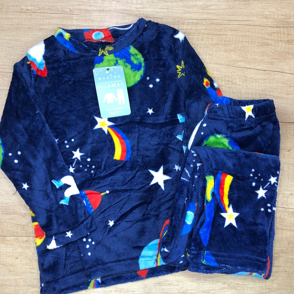   INV. PIJAMA NENE ESTAMPADO POLAR SOFT