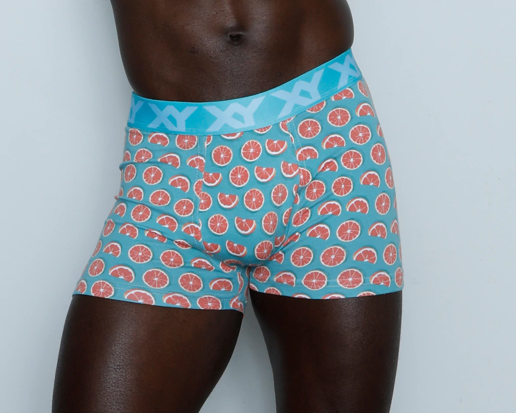 BOXER ALGODON Y LYCRA ESTAMPADO &quot;POMELO&quot;