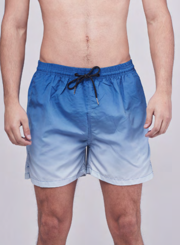 VER. SHORT DE BAÑO ESTAMPADO "DEGRADE"