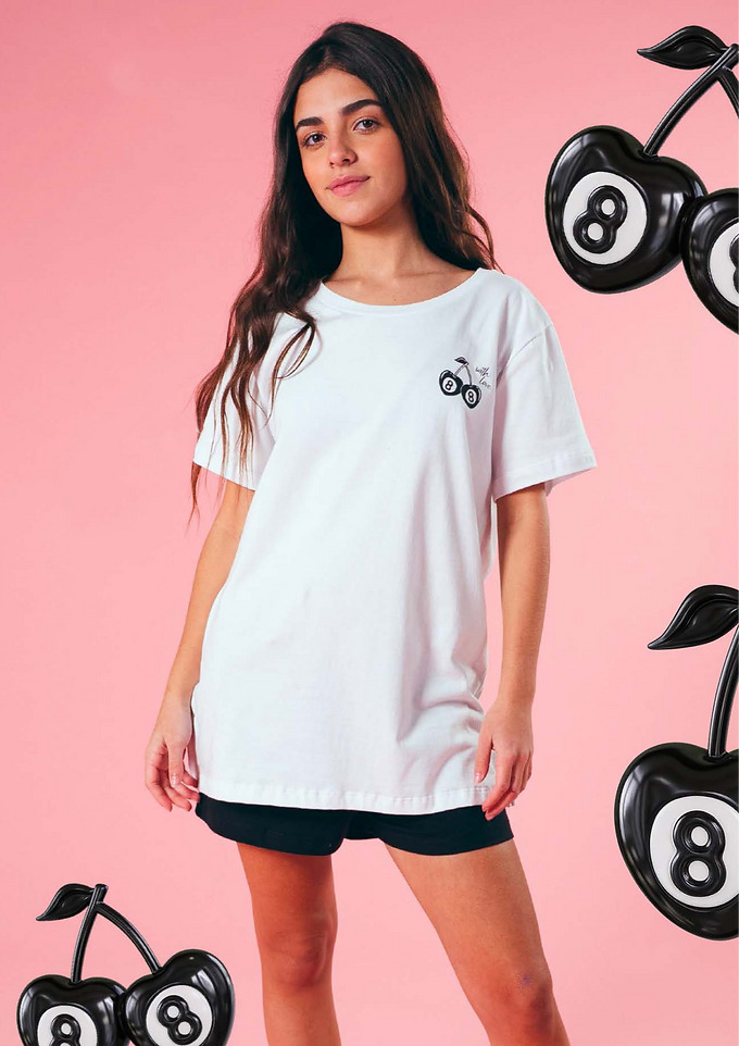 OFF - 15% !! VER. PIJAMA TEENS REMERA ESTAMPADA Y SHORT LISO
