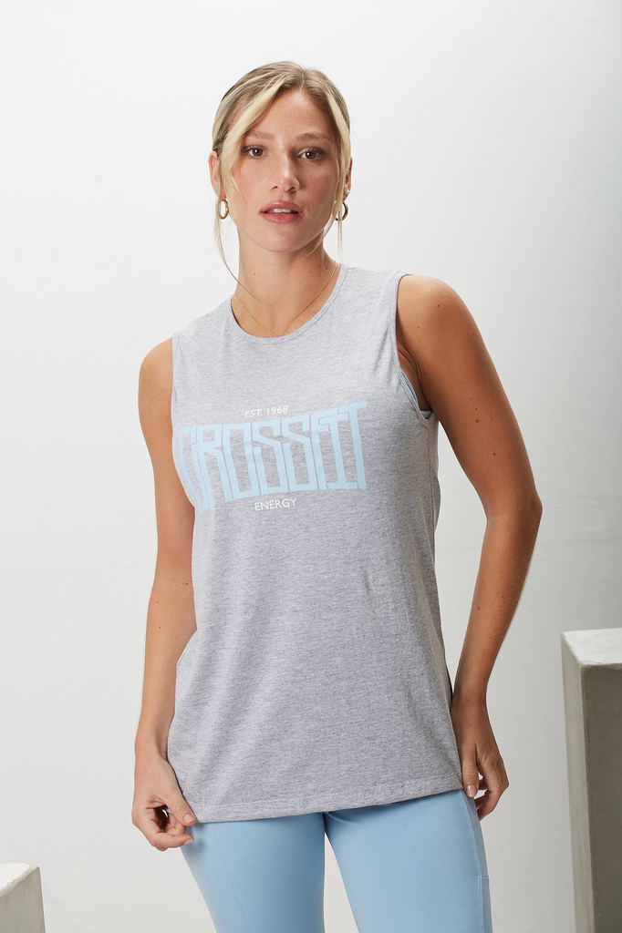 VER. MUSCULOSA DE JERSEY "CROSSFIT"