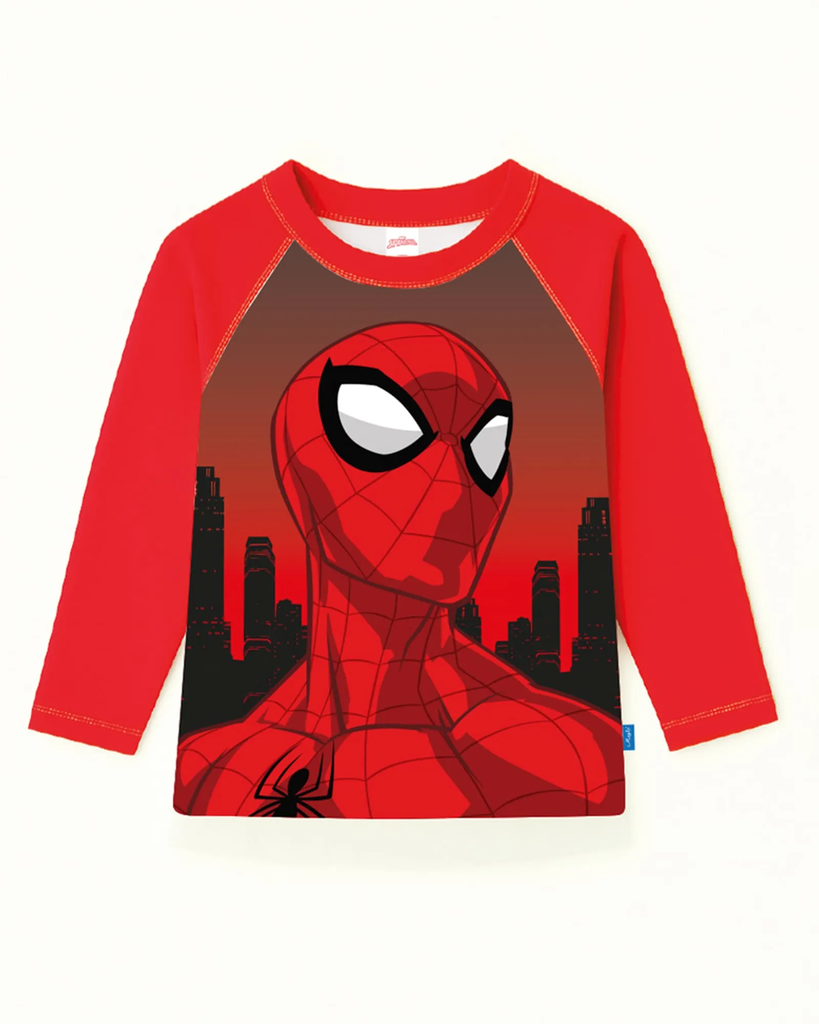 VER. REMERA CON PROTECCION UV &quot;SPIDERMAN&quot;