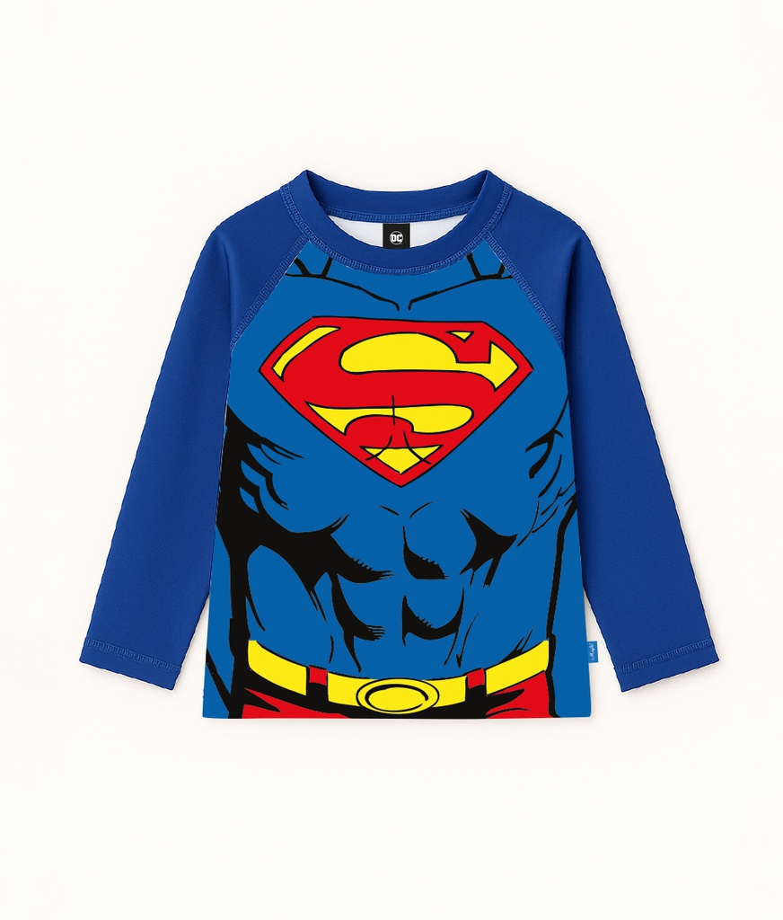 VER. REMERA CON PROTECCION UV &quot;SUPERMAN&quot;