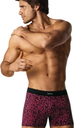 BOXER ALGODON Y LYCRA ESTAMPADO LINEAS,ELASTICO LISO 