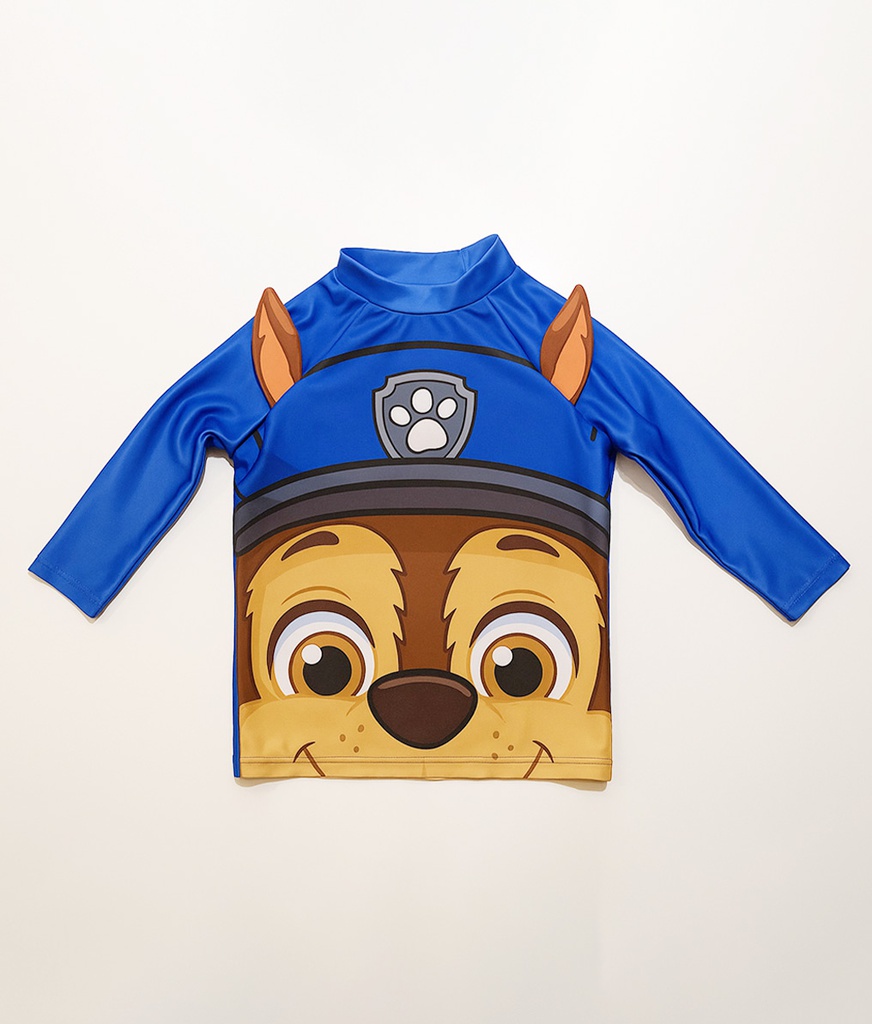 VER. REMERA PREMIUM MANGAS LARGAS CON PROTECCION UV "PAW PATROL"